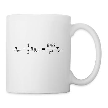 General relativity field equation - Coffee/Tea Mug - white - Right