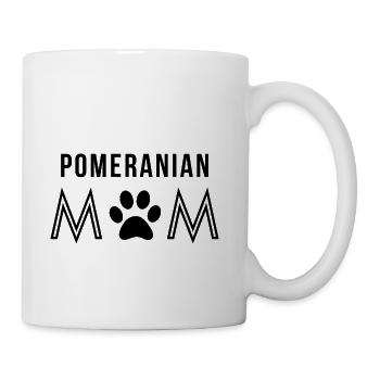 Pomeranian Mom, Pomeranian - Coffee/Tea Mug - white - Right