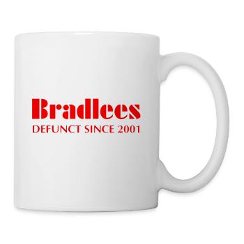Bradlees store - Coffee/Tea Mug - white - Right