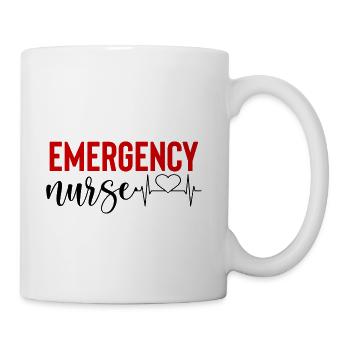 Emergency Nurse - Coffee/Tea Mug - white - Right