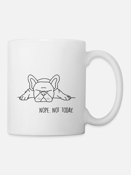 Nope Not Today S For Women Men And Kids Sarcastic - Coffee/Tea Mug - white