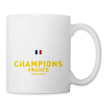 France We Are The Champions World Cup - Coffee/Tea Mug - white - Right