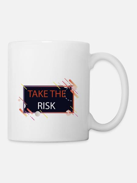 Take The Risk - Coffee/Tea Mug - white