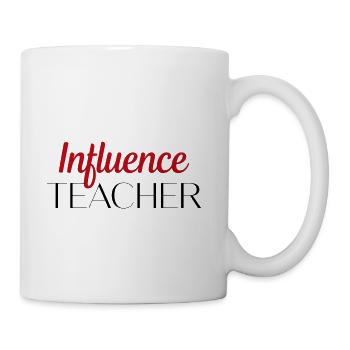 Retro Teacher Mode On School Graphic Classroom - Coffee/Tea Mug - white - Right