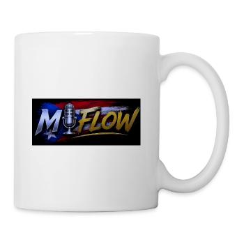 M Flow Mic Puerto Rico Flag - Coffee/Tea Mug - white - Right