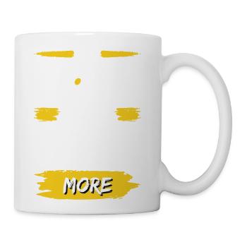 Travailler plus Gagner plus - Tasse - blanc - Droite