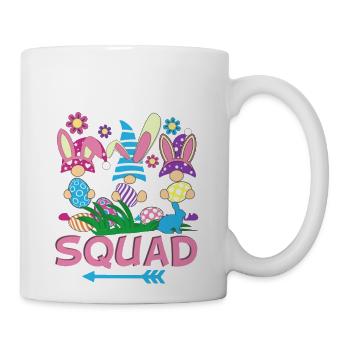 Egg Hunt Squad green - Coffee/Tea Mug - white - Right