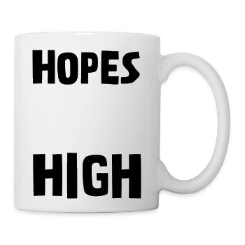 My Hopes Are High - Coffee/Tea Mug - white - Right