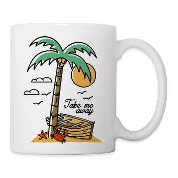 Take Me Away - Coffee/Tea Mug - white - Right