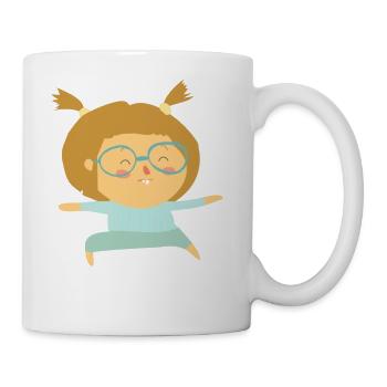 Cute Little Yogi - Coffee/Tea Mug - white - Right