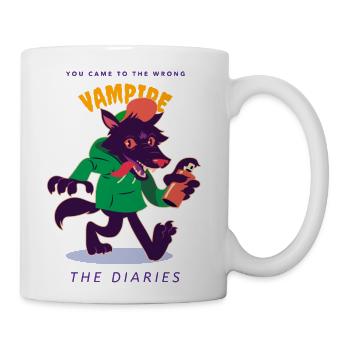 BE vampire the diaries - Coffee/Tea Mug - white - Right