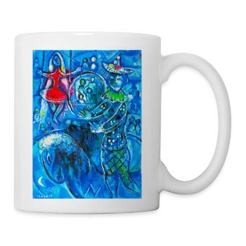 marc chagall - Coffee/Tea Mug - white - Right