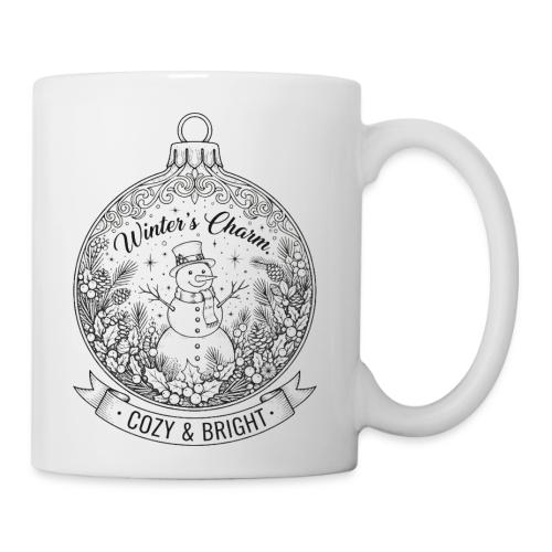 Festive Snowman T-Shirt - Coffee/Tea Mug