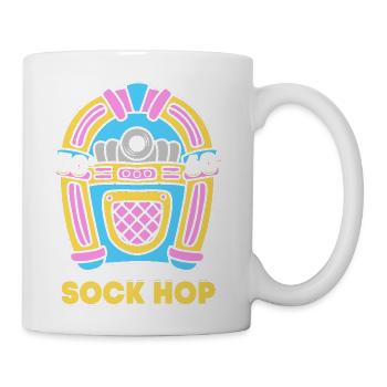 Jukebox 50s Sock Hop - Coffee/Tea Mug - white - Right