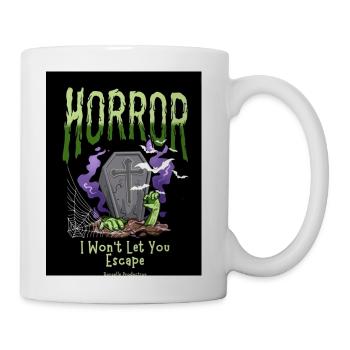 Horror Graveyard Escape - Coffee/Tea Mug - white - Right