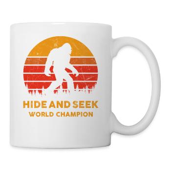 Bigfoot Sunset World Champion - Coffee/Tea Mug - white - Right