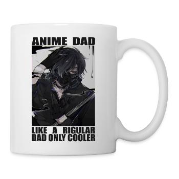 Anime Dad: Cooler Than Regular Dad - Coffee/Tea Mug - white - Right