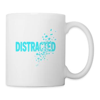 Distracted by Nothing - Coffee/Tea Mug - white - Right