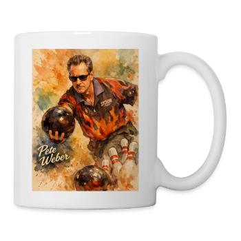 Pete Weber Bowling Blaze - Coffee/Tea Mug - white - Right