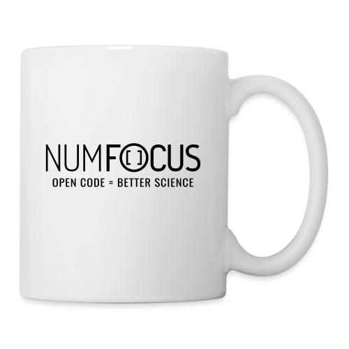 NumFOCUS Official Logo - Black Letters - Coffee/Tea Mug
