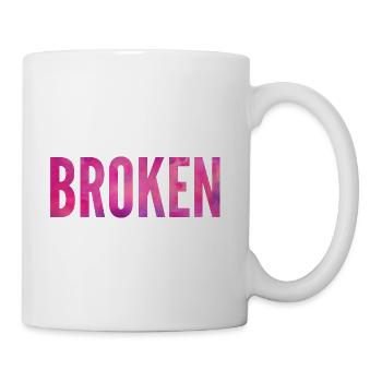 Broken - Coffee/Tea Mug - white - Right