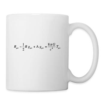 General relativity field equation - Coffee/Tea Mug - white - Right
