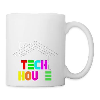 tech house - Coffee/Tea Mug - white - Right