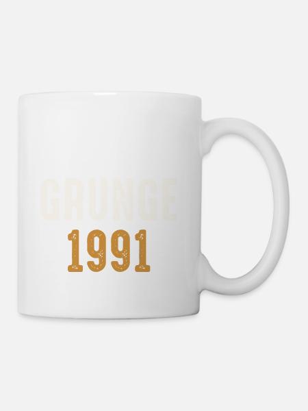 Grunge 1991 - Coffee/Tea Mug - white