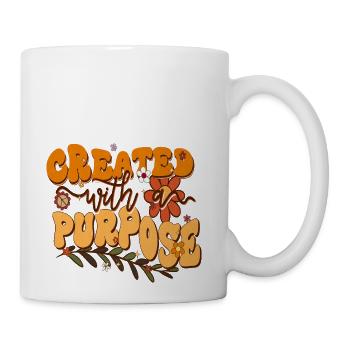 New Creation Created With A Purpose 2 Corinthians - Coffee/Tea Mug - white - Right
