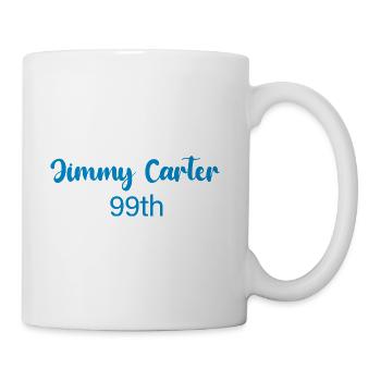 Jimmy Carter 99th birthday - Coffee/Tea Mug - white - Right