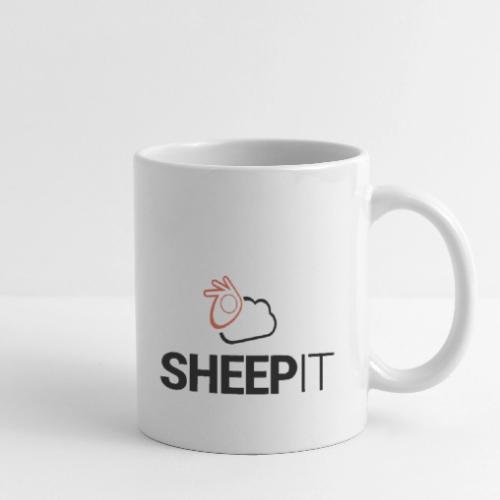 sheepit logo black text - Coffee/Tea Mug