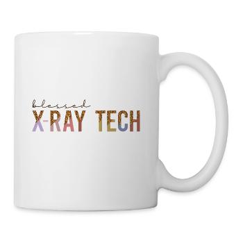 Blessed X ray Tech - Coffee/Tea Mug - white - Right