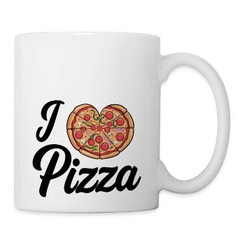Pizza Love - Coffee/Tea Mug - white - Right