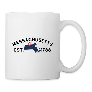 Massachusetts - Coffee/Tea Mug - white - Right