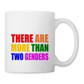 there are more than two genders - Coffee/Tea Mug - white - Right