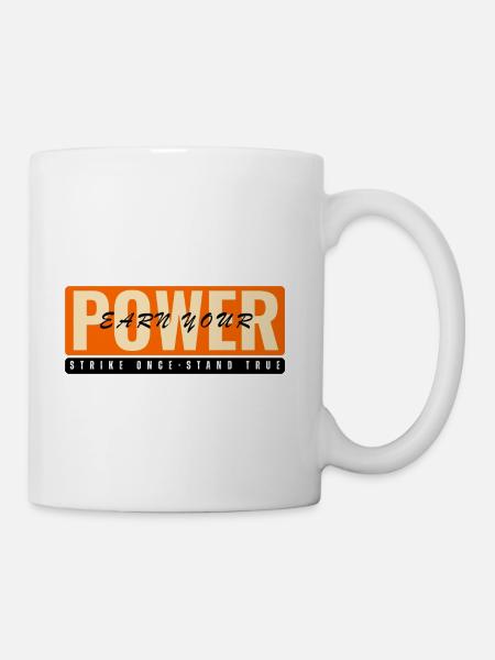 Power: Learn Your Potential - Coffee/Tea Mug - white