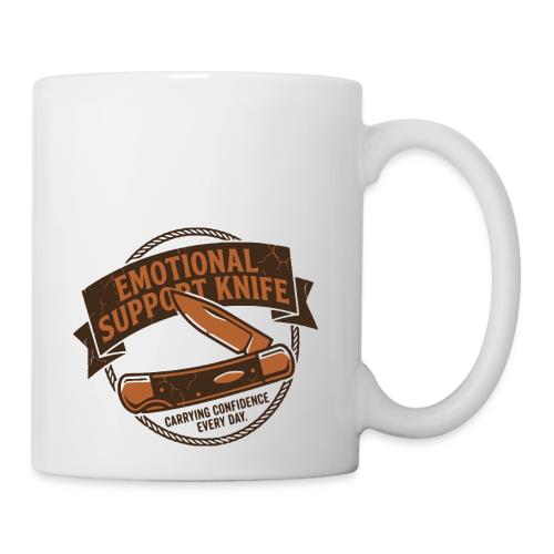 Emotional Support Knife - Funny EDC Pocket Knife - Coffee/Tea Mug