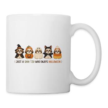 Halloween Shih Tzu Crew - Coffee/Tea Mug - white - Right