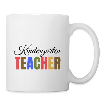 Kindergarten Teacher - Coffee/Tea Mug - white - Right