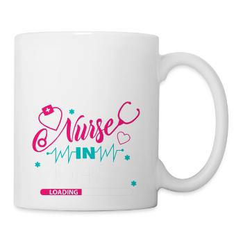 Nurse In Progress Nursing School Student Future Nu - Coffee/Tea Mug - white - Right
