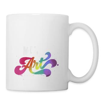 Make Art - Coffee/Tea Mug - white - Right