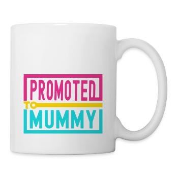 Promoted To Mummy 2023 - Coffee/Tea Mug - white - Right