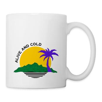 Alive And Cold - Coffee/Tea Mug - white - Right