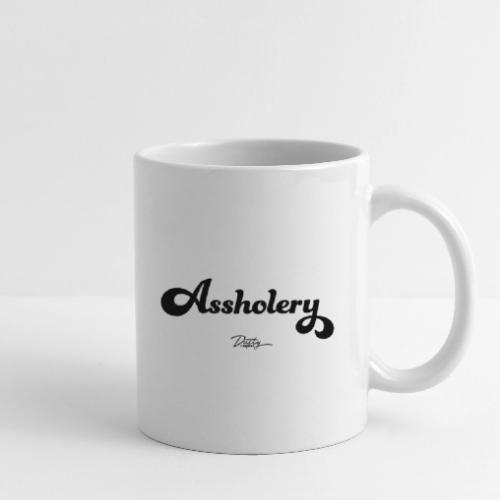 Assholery Classic Script Design - Coffee/Tea Mug