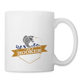 I m A Hooker On The Weekends - Coffee/Tea Mug - white - Right