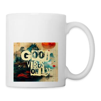 THE GOOD HEADLINE - Coffee/Tea Mug - white - Right