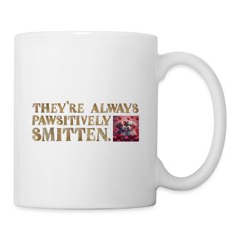 Paw-sitively Smitten - Coffee/Tea Mug - white - Right