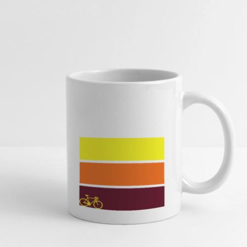 tricolor with bicycle - Coffee/Tea Mug