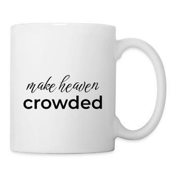 Message of wisdom (religious quotes) - Coffee/Tea Mug - white - Right