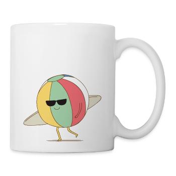 Beach Ball - Coffee/Tea Mug - white - Right